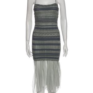 Vintage Jean Paul Gaultier crochet mesh dress